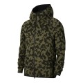 Nike Men's Sportswear Tech Camouflage FULL ZIP Printed Hoodie CJ5975 222 Size Large