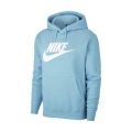 Nike Sportswear Club Fleece Hoodie Cerulean BV2973 424 Size Medium