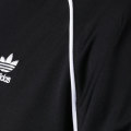adidas Men's Track Top Jacket Black/ White CJ9262 Size Medium