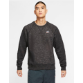 NIKE Men's Heritage Crew Warm  (STD FIT)Sweatshirt Black/Grey CN9681 011 Size Large