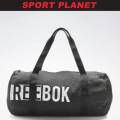 Reebok Unisex Foundation Cylinder Gym Bag Black FQ6218