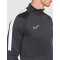 Nike Men's Academy 19 Knit Full Zip Jacket Anthracite/White AJ9180 060 Size Medium