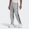 adidas Men's ESSENTIALS 3 STRIPES PANTS Grey Heather EW2990 Size Medium
