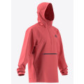 adidas Men's ACTIVATED TECH PRIMEBLUE 1/4 ZIP WINDBREAKER Signal Pink GD5331 Size Large