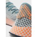 adidas Men's DEERUPT RUNNER Green/ Orange EG5360 Size UK 9 (SA 9)