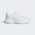 adidas STRUTTER Cloud White / Matte Silver EG6214 Size UK 10 (SA 10)