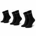 Reebok Unisex Active Crew Socks Three Pairs Black DU2971 Size UK 8.5- 11