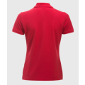 adidas Women's Polo Tee Shirt Scarlet Red EV6130 Size Medium