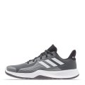 adidas Men's FITBOUNCE TRAINERS Grey Three/ White/ Core Black EG5625 Size UK 11 (SA 11)