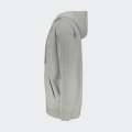 adidas Men`s ESSENTIALS 3-STRIPES TRACK TOP HOODED Grey Heather EX5196 Size Medium