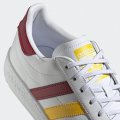 adidas Men`s TEAM COURT White/ Bright Yellow FW5066 Size UK 11 (SA 11)
