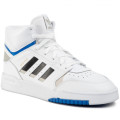 adidas Men's DROP STEP Footwear White/ Metal Grey/ Glow Blue EF7137 Size UK 9 (SA 9)