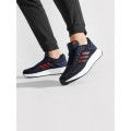 adidas Men`s DURAMO 10 Blue/ Vivid Red/ Cloud White GW4080 Size UK 11.5 (SA 11.5)