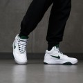 Nike Air Men`s Flight Lite II Mid Sneaker White/ Green DJ2518 103 Size UK 8 (SA 8)
