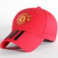 adidas UNISEX MANCHESTER UNITED BASEBALL CAP Real Red H62458 OSFM