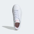 adidas Women`s ADVANTAGE BASE  Cloud White / Glow Pink EE7510 Size UK 6 (SA 6)