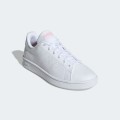 adidas Women`s ADVANTAGE BASE  Cloud White / Glow Pink EE7510 Size UK 7.5 (SA 7.5)
