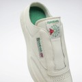 Reebok Men`s Club C Laceless Mule Shoes H01587 Chalk / Gen Green Size UK 9 (SA 9)