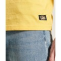 Superdry Men`s Boho Cut Off Graphic Vest Yellow Size XL