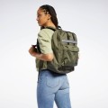 Reebok UNISEX Classics Camping Archive Backpack Army Green Backpack H47475