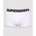 Superdry Men`s Trunk Double Pack Organic Cotton White/Black M3110035A Size XXXL