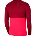 Nike Men`s DRI-FIT Breathe Run Long Sleeves Jersey Red/ Crimson/Reflective Silver CJ5336 620 Size M
