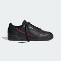 adidas Men`s CONTINENTAL 80 Core Black / Scarlet G27707 Size UK 9 (SA 9)