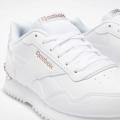 Reebok Women`s Royal Glide Ripple Clip White/Rose Gold/Pearlized DV6703 Size UK 7 (SA 7)