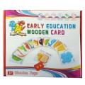 Early Education Wooden Card Set for Kids