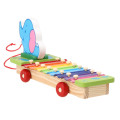Cute Elephant Style Hand Bells knock xylophone 8 notes musical instrument toy