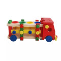Wooden Toy DIY Tools Truck Groovy knock the ball screw