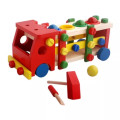 Wooden Toy DIY Tools Truck Groovy knock the ball screw