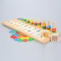 Logarithmic Board Educational Teaching Logarithm Version Kids Blocks Baby Toys Wooden Alphabet puzzl