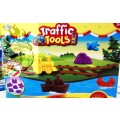 Traffic Tools color clay play dough