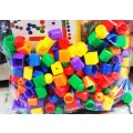 Large Beads Threading Assembling Building Toys for children
