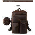 LOCAL STOCK *** Genuine Leather  for BUSINESS *** Laptop Bag Backpack For Man