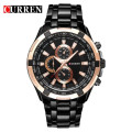CURREN  Brand Simple Fashion Casual Business Watches Men