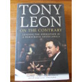 Signed copy. TONY LEON - ON THE CONTRARY