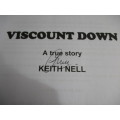 Signed copy. VISCOUNT DOWN. Rhodesian Viscount disasters