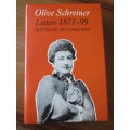Olive Schreiner Letters 1871-99 Edited by Richard Rive