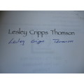 SIGNED.  The Derelict House  Elephants in my garden  Lesley Cripps Thomson