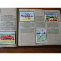 SPRINGBOK Cigarette Album - SA Sports & Pastimes - Complete
