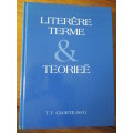 LITERERE TERME & TEORIEE  T.T. CLOETE