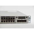 Cisco WS-C3850-24P-S Catalyst 3850 L3 Switch POE+ 720W, Dual PSU + C3850-NM-4-G
