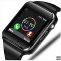 Smart Watch Phone Support SIM TF Card Bluetooth Call Pedometer Sport - Black
