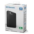 2.5" Western Digital Elements 2 tb portable hard drive (R1 no reserve!!!)