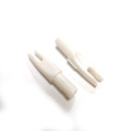 Pastic Nocks for Carbon Arrows - White