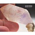 Brandberg Quartz Crystal - Amethyst, Calcite, Gobobosep, Namibia