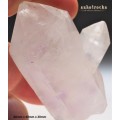 Brandberg Quartz Crystal - Amethyst included - Gobobosep, Namibia