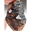 Andradite Garnet, Hausmanite, Hematite - Nchwaning II mine, South Africa